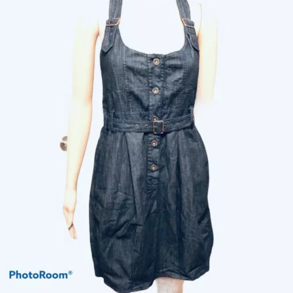 Cklass summer denim dress size large